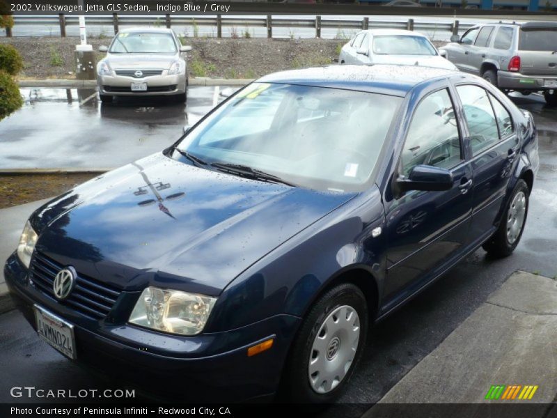 Indigo Blue / Grey 2002 Volkswagen Jetta GLS Sedan