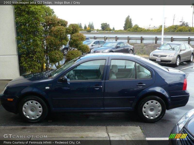Indigo Blue / Grey 2002 Volkswagen Jetta GLS Sedan