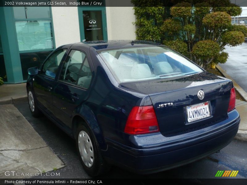 Indigo Blue / Grey 2002 Volkswagen Jetta GLS Sedan