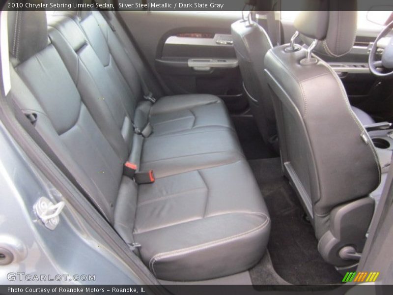 Silver Steel Metallic / Dark Slate Gray 2010 Chrysler Sebring Limited Sedan