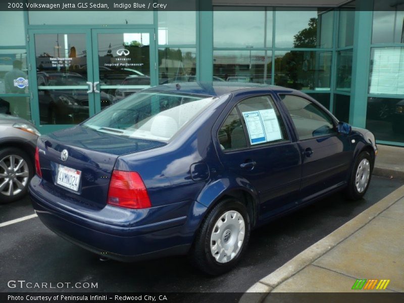 Indigo Blue / Grey 2002 Volkswagen Jetta GLS Sedan