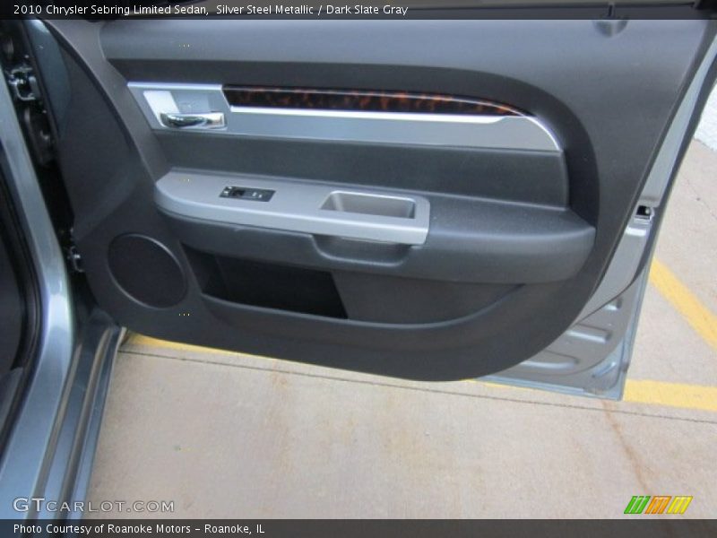 Silver Steel Metallic / Dark Slate Gray 2010 Chrysler Sebring Limited Sedan