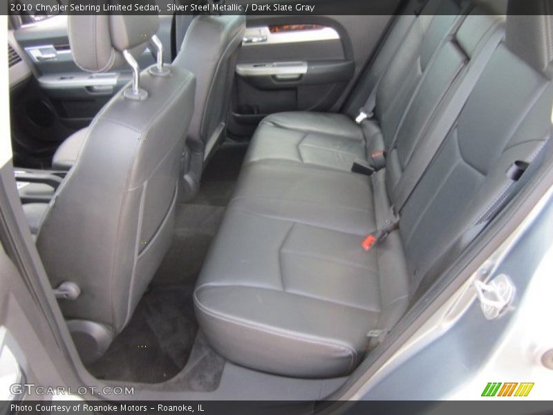 Silver Steel Metallic / Dark Slate Gray 2010 Chrysler Sebring Limited Sedan