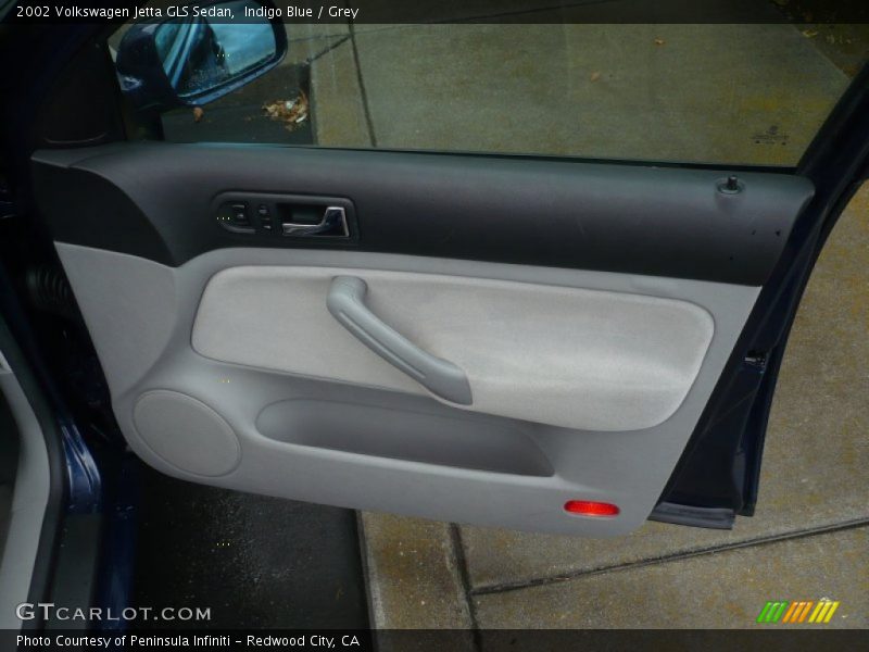 Indigo Blue / Grey 2002 Volkswagen Jetta GLS Sedan