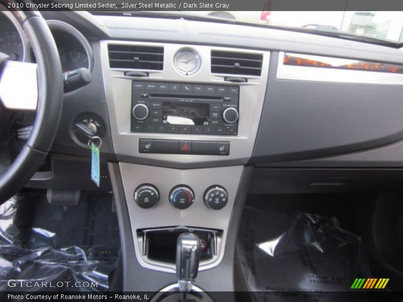 Silver Steel Metallic / Dark Slate Gray 2010 Chrysler Sebring Limited Sedan