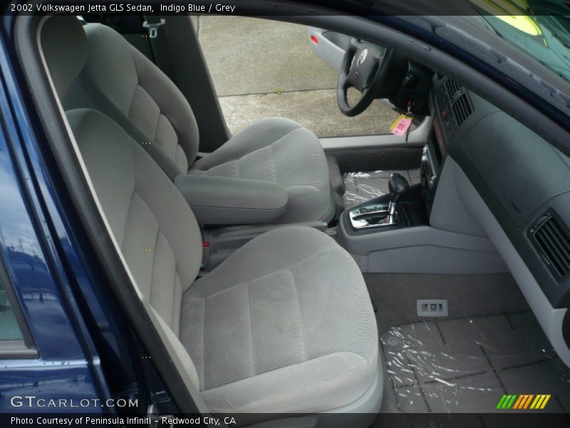 Indigo Blue / Grey 2002 Volkswagen Jetta GLS Sedan