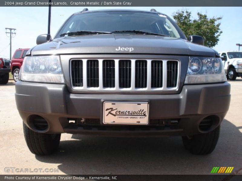 Graphite Metallic / Dark Slate Gray 2004 Jeep Grand Cherokee Laredo