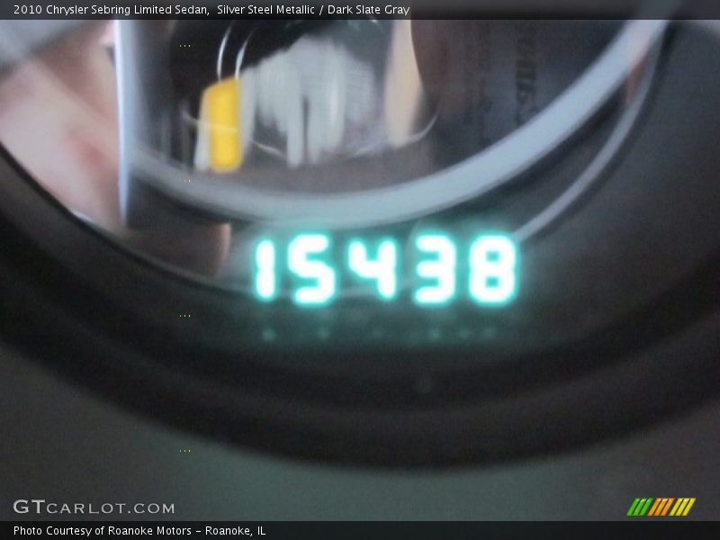 Silver Steel Metallic / Dark Slate Gray 2010 Chrysler Sebring Limited Sedan