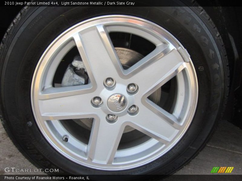 Light Sandstone Metallic / Dark Slate Gray 2010 Jeep Patriot Limited 4x4