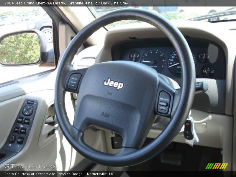Graphite Metallic / Dark Slate Gray 2004 Jeep Grand Cherokee Laredo
