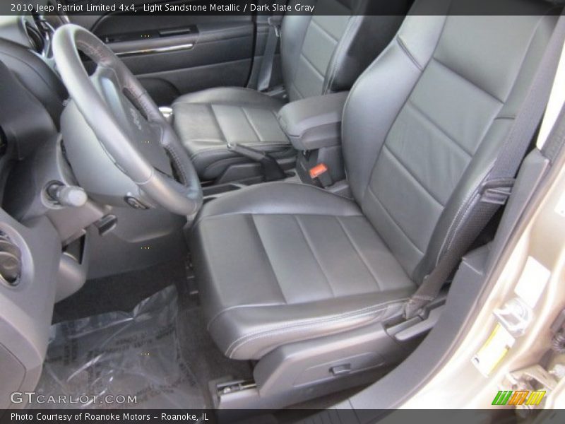Light Sandstone Metallic / Dark Slate Gray 2010 Jeep Patriot Limited 4x4