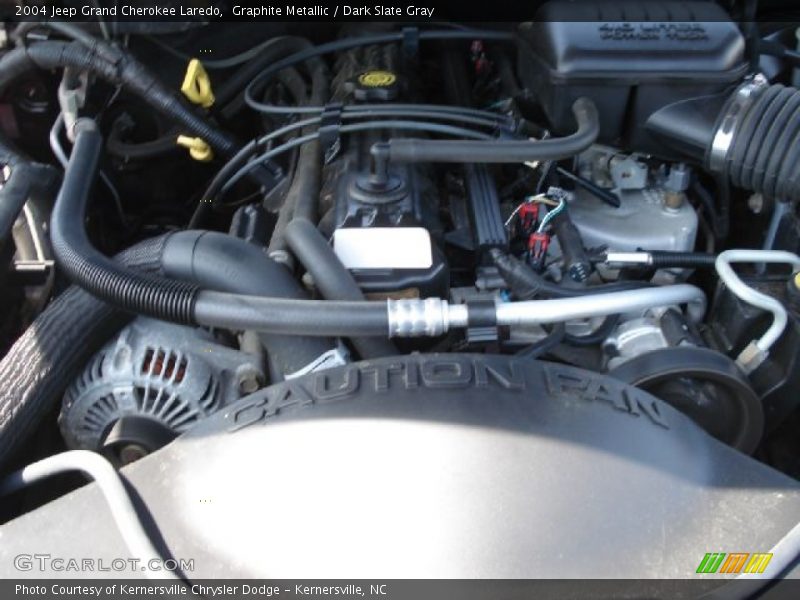 Graphite Metallic / Dark Slate Gray 2004 Jeep Grand Cherokee Laredo