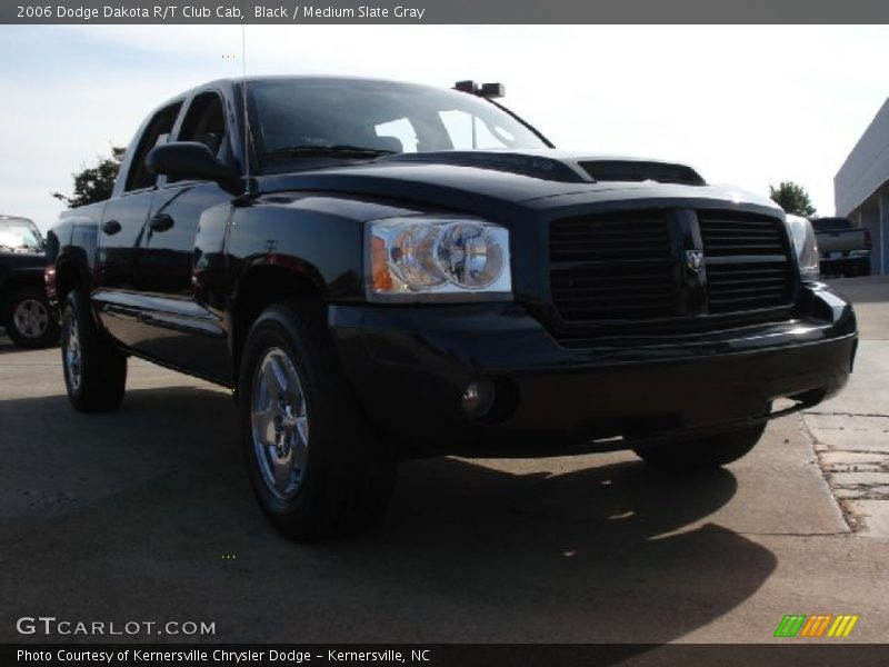 Black / Medium Slate Gray 2006 Dodge Dakota R/T Club Cab