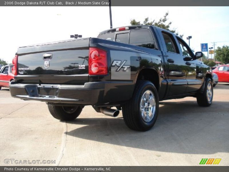 Black / Medium Slate Gray 2006 Dodge Dakota R/T Club Cab