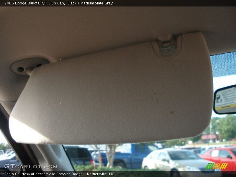 Black / Medium Slate Gray 2006 Dodge Dakota R/T Club Cab