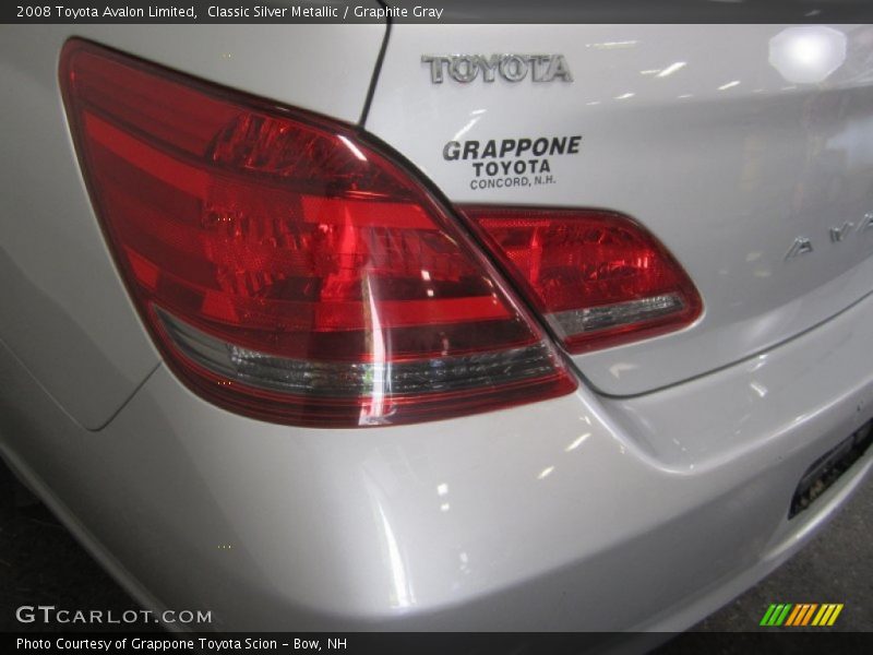 Classic Silver Metallic / Graphite Gray 2008 Toyota Avalon Limited