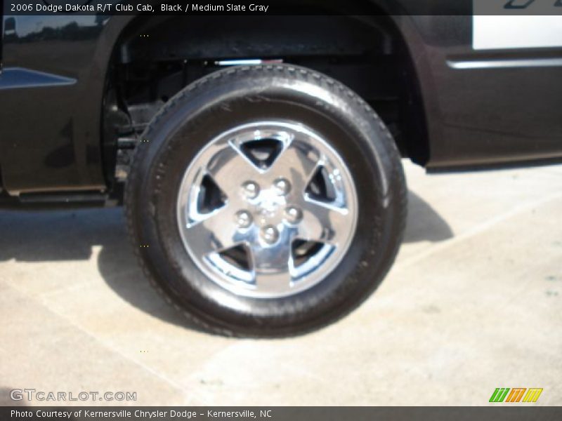 Black / Medium Slate Gray 2006 Dodge Dakota R/T Club Cab