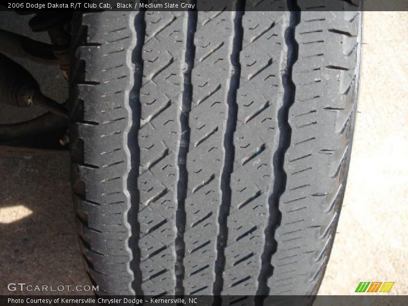 Black / Medium Slate Gray 2006 Dodge Dakota R/T Club Cab