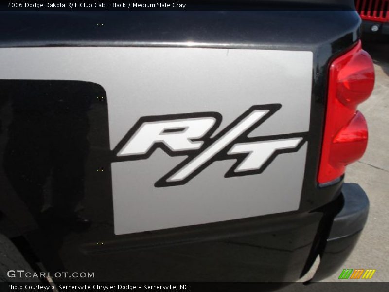 Black / Medium Slate Gray 2006 Dodge Dakota R/T Club Cab