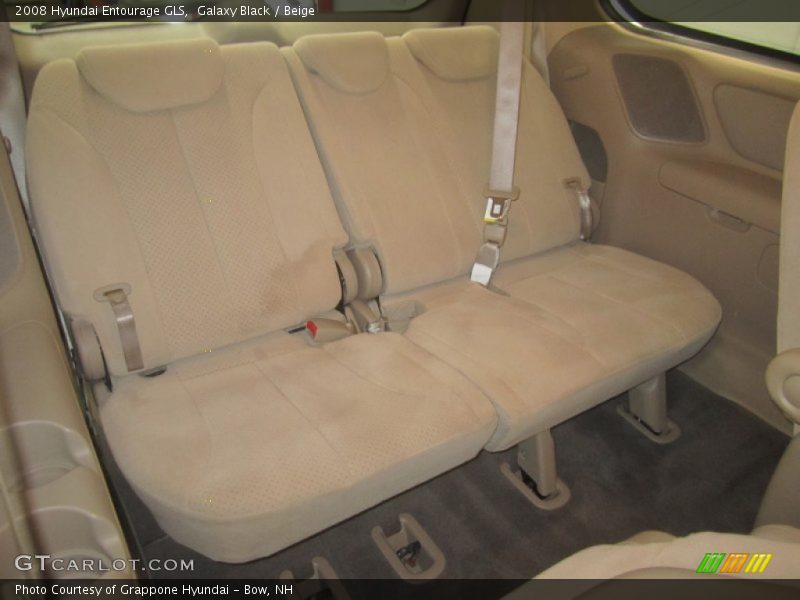 Galaxy Black / Beige 2008 Hyundai Entourage GLS