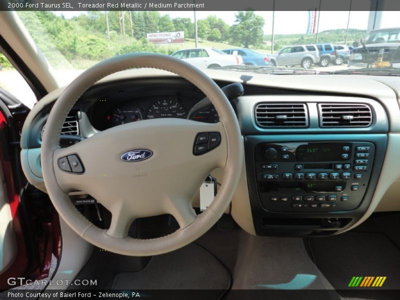 Toreador Red Metallic / Medium Parchment 2000 Ford Taurus SEL