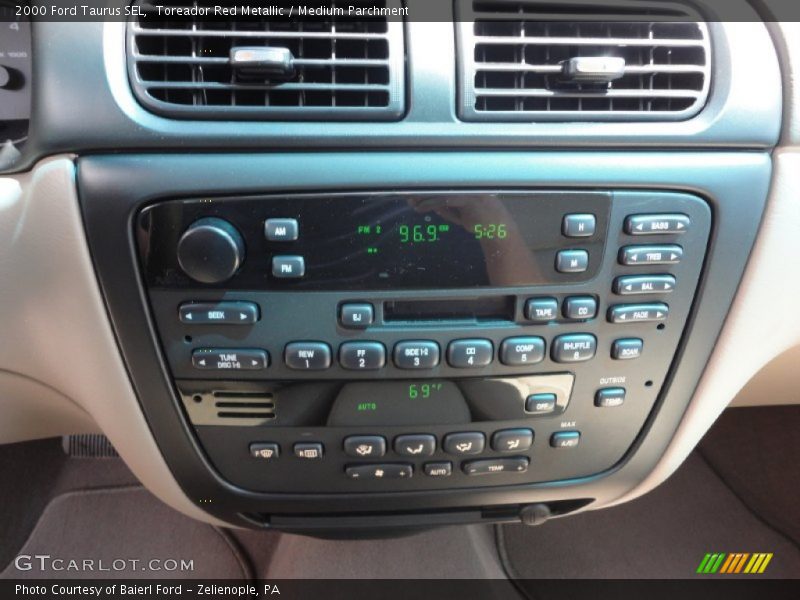 Controls of 2000 Taurus SEL