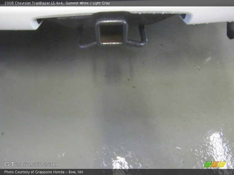 Summit White / Light Gray 2008 Chevrolet TrailBlazer LS 4x4