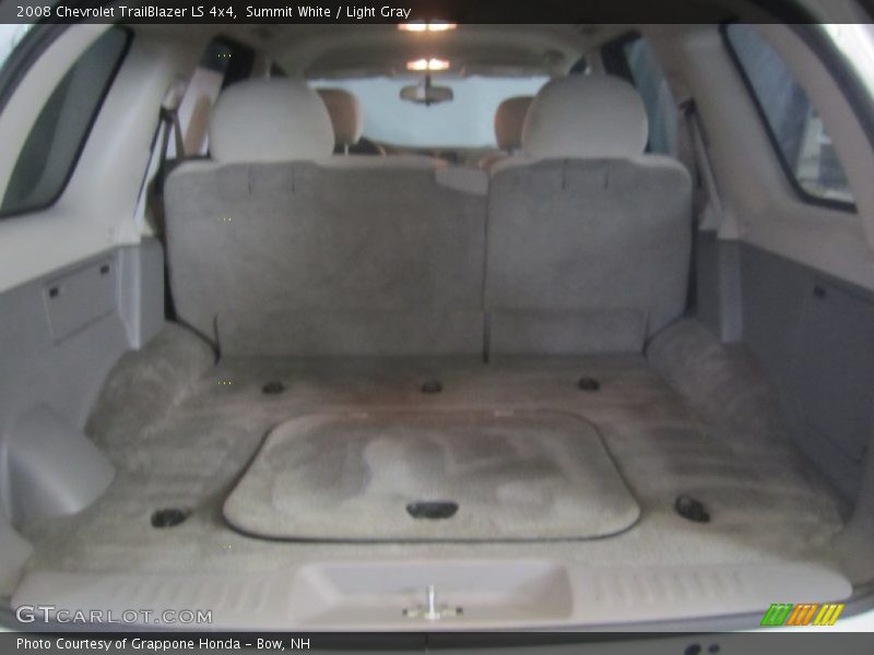 Summit White / Light Gray 2008 Chevrolet TrailBlazer LS 4x4