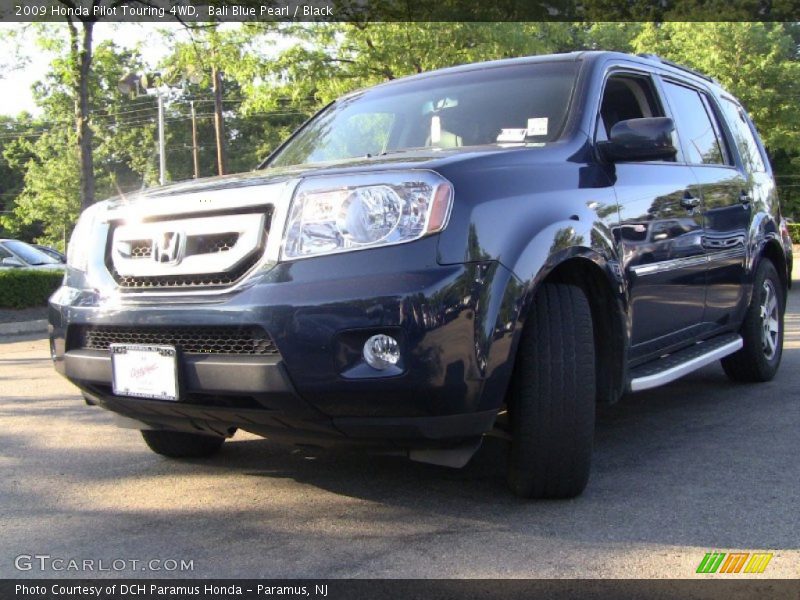 Bali Blue Pearl / Black 2009 Honda Pilot Touring 4WD