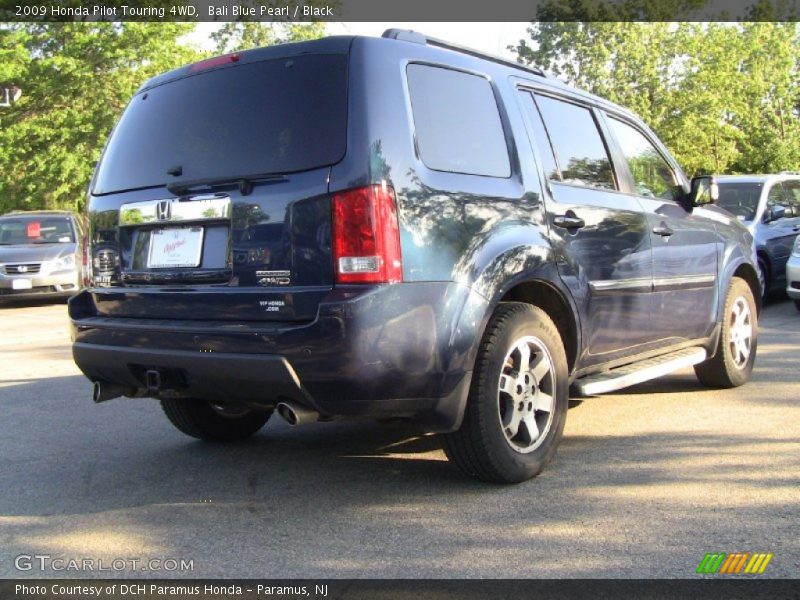 Bali Blue Pearl / Black 2009 Honda Pilot Touring 4WD