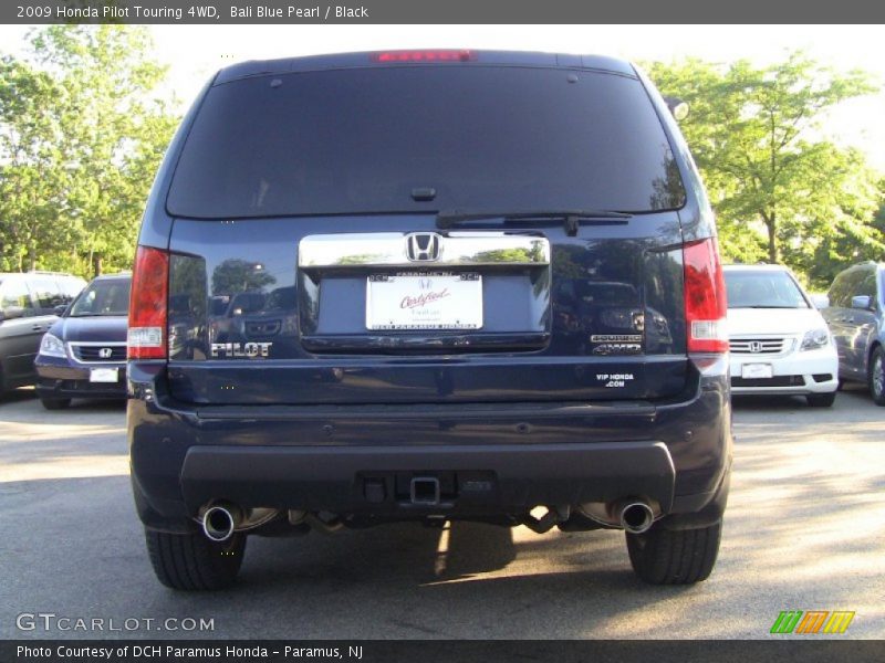 Bali Blue Pearl / Black 2009 Honda Pilot Touring 4WD