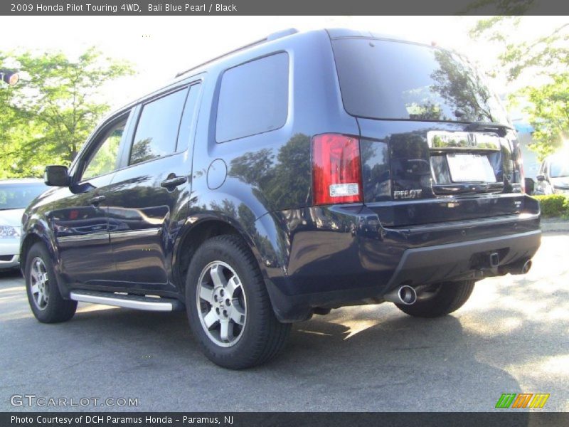 Bali Blue Pearl / Black 2009 Honda Pilot Touring 4WD