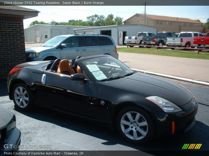 Super Black / Burnt Orange 2004 Nissan 350Z Touring Roadster