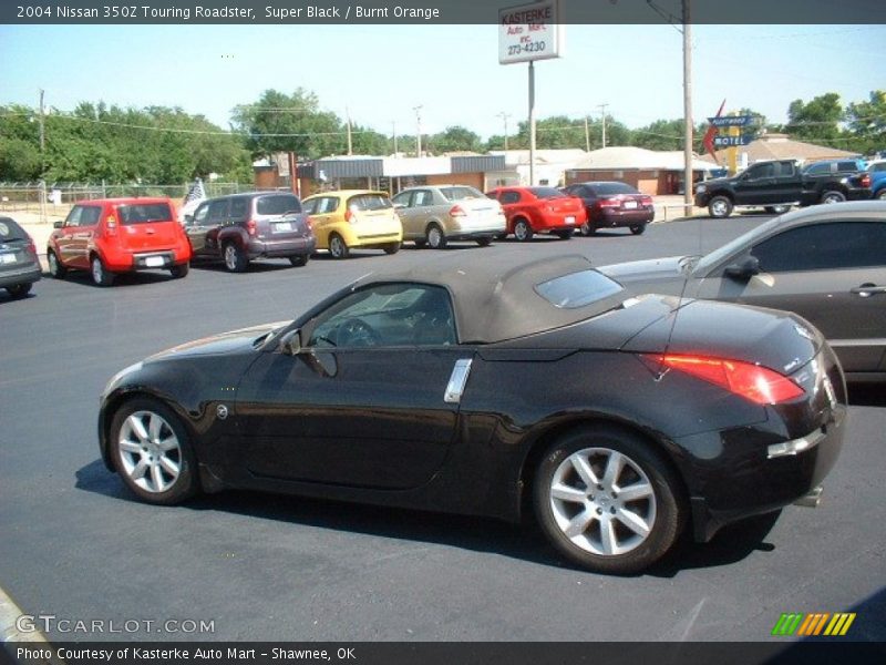 Super Black / Burnt Orange 2004 Nissan 350Z Touring Roadster