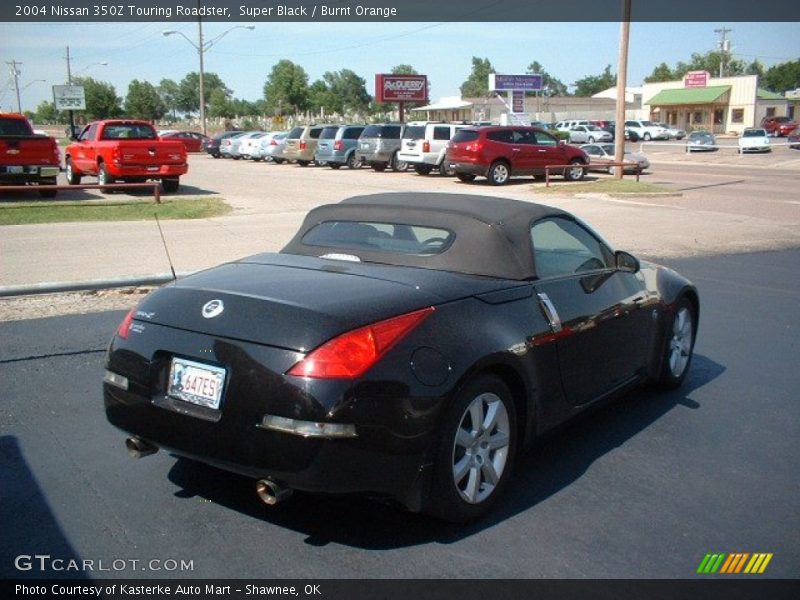 Super Black / Burnt Orange 2004 Nissan 350Z Touring Roadster