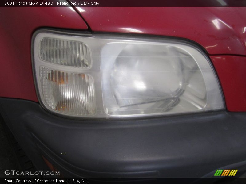 Milano Red / Dark Gray 2001 Honda CR-V LX 4WD