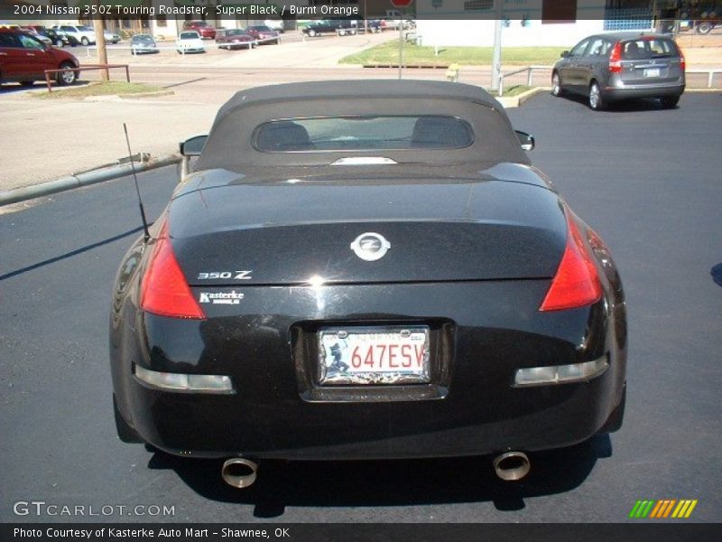 Super Black / Burnt Orange 2004 Nissan 350Z Touring Roadster