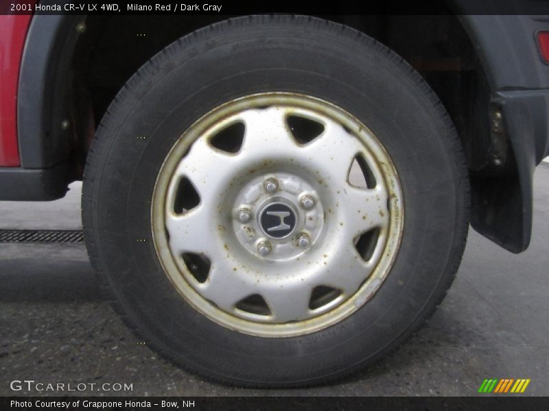 Milano Red / Dark Gray 2001 Honda CR-V LX 4WD