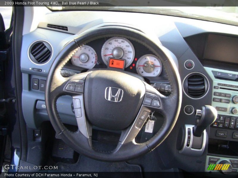 Bali Blue Pearl / Black 2009 Honda Pilot Touring 4WD