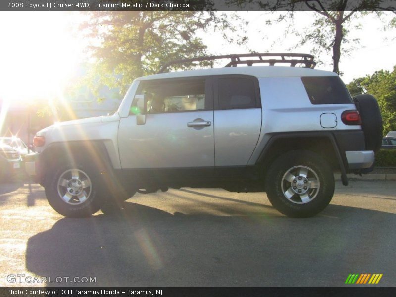Titanium Metallic / Dark Charcoal 2008 Toyota FJ Cruiser 4WD