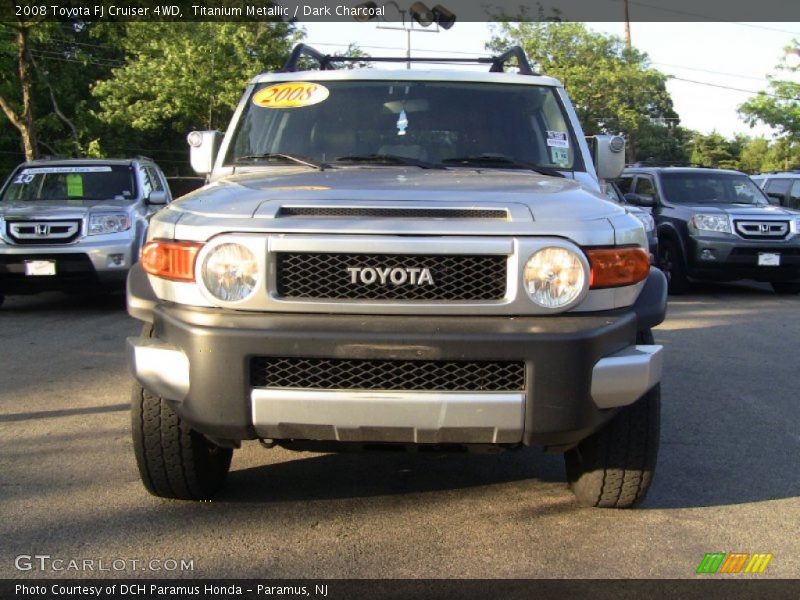 Titanium Metallic / Dark Charcoal 2008 Toyota FJ Cruiser 4WD