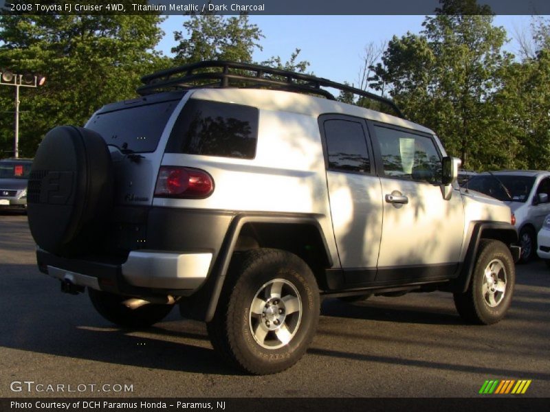 Titanium Metallic / Dark Charcoal 2008 Toyota FJ Cruiser 4WD