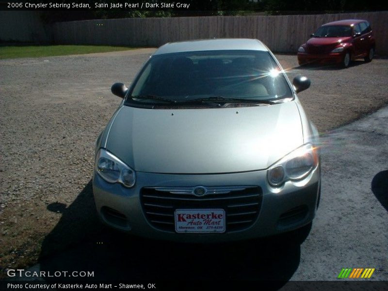 Satin Jade Pearl / Dark Slate Gray 2006 Chrysler Sebring Sedan