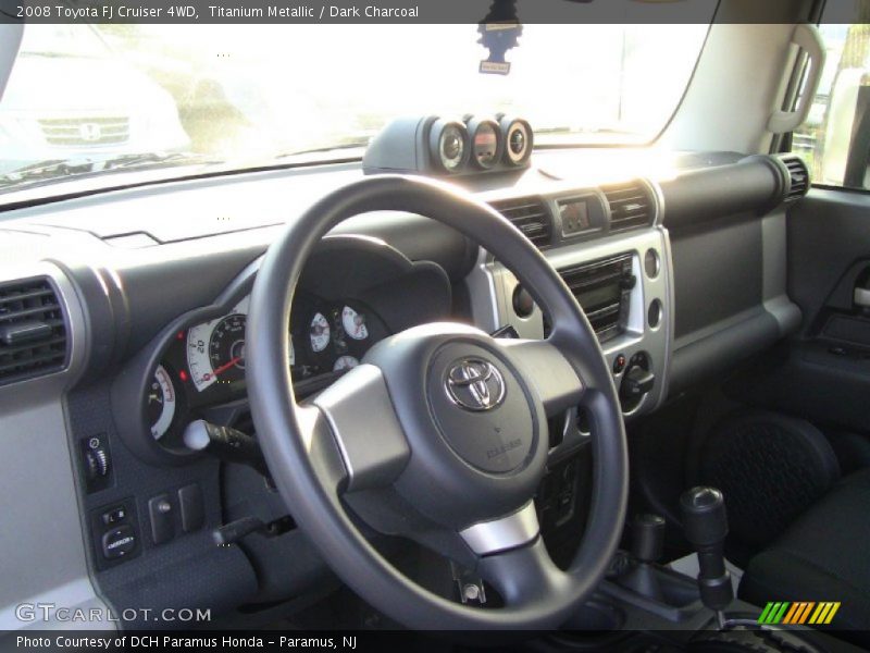 Titanium Metallic / Dark Charcoal 2008 Toyota FJ Cruiser 4WD