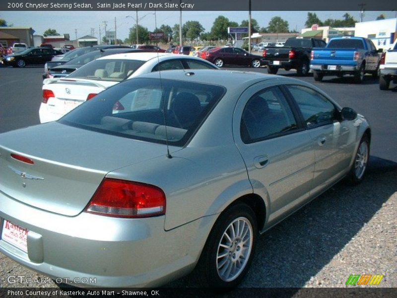 Satin Jade Pearl / Dark Slate Gray 2006 Chrysler Sebring Sedan