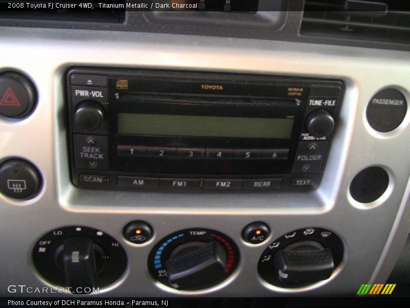 Titanium Metallic / Dark Charcoal 2008 Toyota FJ Cruiser 4WD