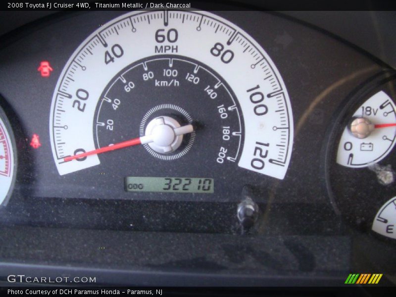 Titanium Metallic / Dark Charcoal 2008 Toyota FJ Cruiser 4WD