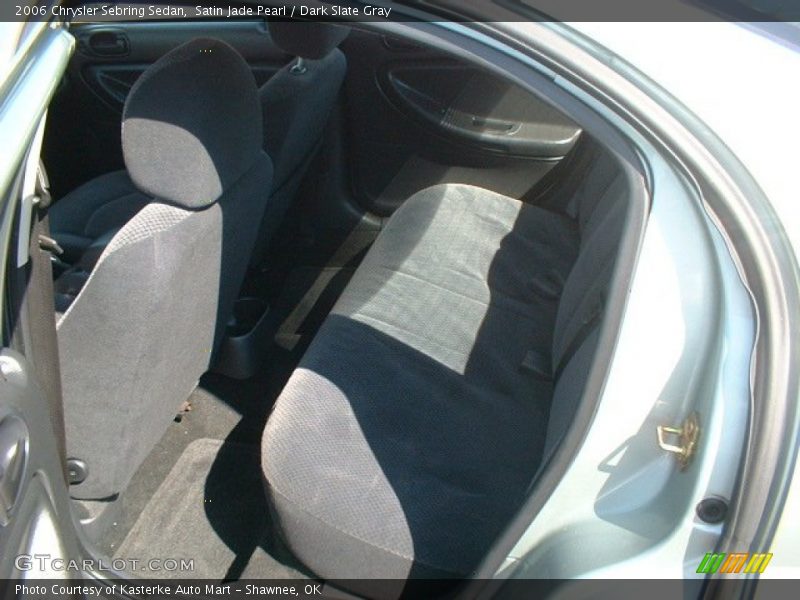 Satin Jade Pearl / Dark Slate Gray 2006 Chrysler Sebring Sedan