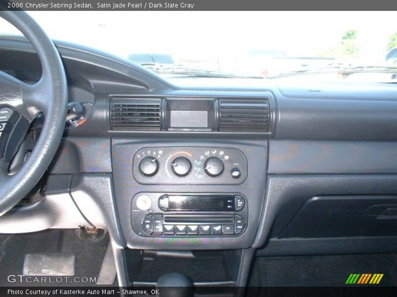 Satin Jade Pearl / Dark Slate Gray 2006 Chrysler Sebring Sedan