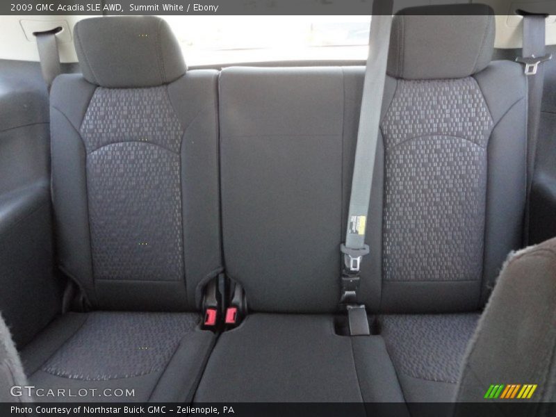 Summit White / Ebony 2009 GMC Acadia SLE AWD
